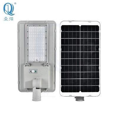 Integrated solar street lamp -- Huaqiang model